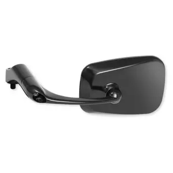 TANAX NAPOLEON Ballen Mirror Black Motorcycle Mirror with 10mm normal thread bolt Common for left and right 8 level adjustable rotary stay 1 piece