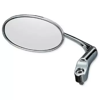 Tanax Napoleon Baren Classic Chrome Left and Includes 10mm Right and Left Thread Mirror, Plated, Right, Bolts, APB-10