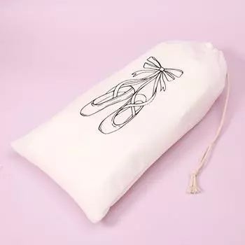 Танцевальная сумка для обуви Чехол для хранения балетной обуви Органайзер для балетной сумки Сумки-мешки Атласная сумка для балетной обуви Атласная сумка для танцевальной обуви Балет