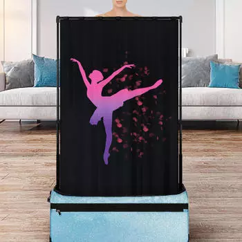 Танцевальная сумка занавеска для переодевания ткань Оксфорд перегородка экран, танцевальный экран для катания на лодке, кемпинга,