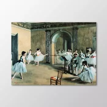 Танцевальное фойе в опере Картина