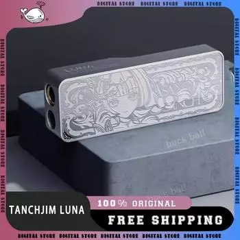 TANCHJIM Luna Dual Flagship CS43198 Двухуровневый портативный ЦАП/усилитель USB Режимы усиления Наушники Усилитель DSD256 Аудиодекодер Пользовательский
