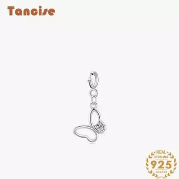 Танциз Стерлингового Серебра 925 Классическая Мода Личность Женщин Кулон Циркон Модный Подарок серебряный