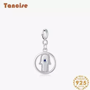 Танциз Стерлингового Серебра 925 Классическая Мода Личность Женщин Кулон Циркон Модный Подарок серебряный