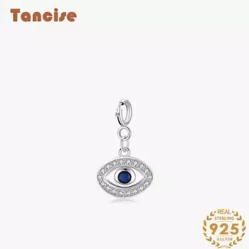 Танциз Стерлингового Серебра 925 Классическая Мода Личность Женщин Кулон Циркон Модный Подарок серебряный