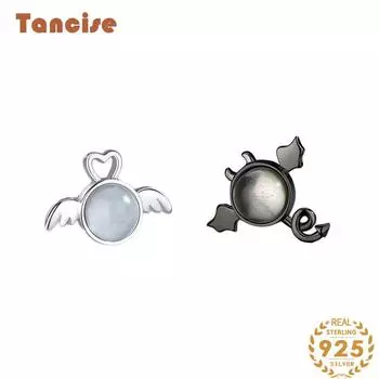 Танциз стерлингового серебра 925 пробы циркон серьги серьги-капли для женщин подарки на свадьбу