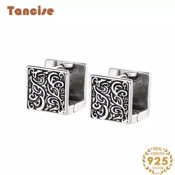 Танциз стерлингового серебра 925 пробы циркон серьги серьги-капли для женщин подарки на свадьбу