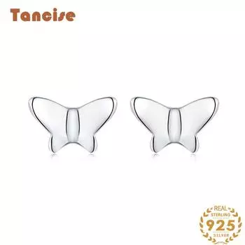 Танциз стерлингового серебра 925 пробы циркон серьги серьги-капли для женщин подарки на свадьбу серебряный