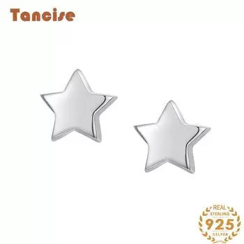 Танциз стерлингового серебра 925 пробы циркон серьги серьги-капли для женщин подарки на свадьбу серебряный