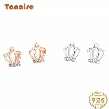 Танциз стерлингового серебра 925 пробы циркон серьги серьги-капли для женщин подарки на свадьбу серебряный