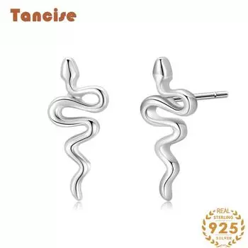 Танциз стерлингового серебра 925 пробы циркон серьги серьги-капли для женщин подарки на свадьбу серебряный
