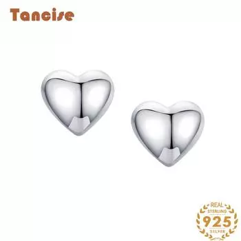 Танциз стерлингового серебра 925 пробы циркон серьги серьги-капли для женщин подарки на свадьбу серебряный