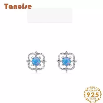 Танциз стерлингового серебра 925 пробы циркон серьги серьги-капли для женщин подарки на свадьбу золотой