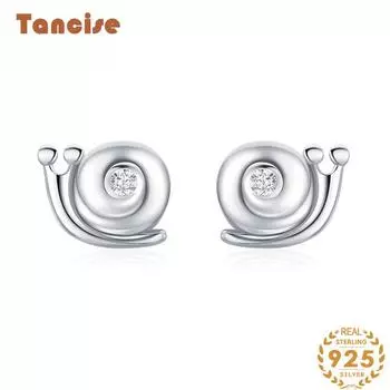 Танциз стерлингового серебра 925 пробы циркон серьги серьги-капли для женщин подарки на свадьбу серебряный