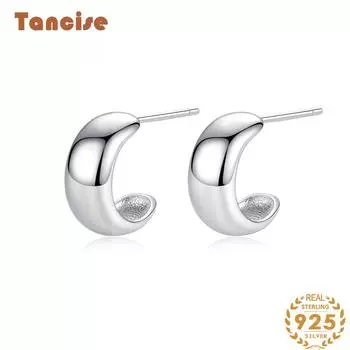 Танциз стерлингового серебра 925 пробы циркон серьги серьги-капли для женщин подарки на свадьбу серебряный