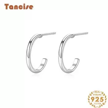 Танциз стерлингового серебра 925 пробы циркон серьги серьги-капли для женщин подарки на свадьбу серебряный