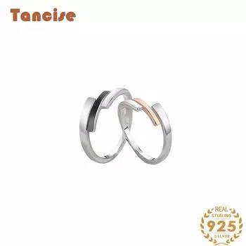 Танцизное классическое кольцо из стерлингового серебра 925 пробы с цирконом, женские ювелирные изделия, свадебное обещание, подарок для вечеринки