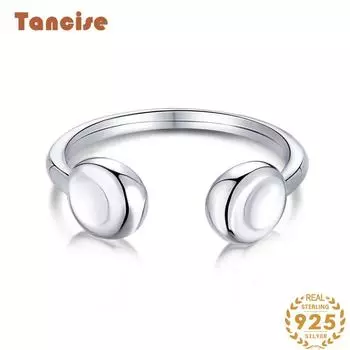 Танцизное классическое кольцо из стерлингового серебра 925 пробы, женские ювелирные изделия, свадебное обещание, подарок для вечеринки серебряный
