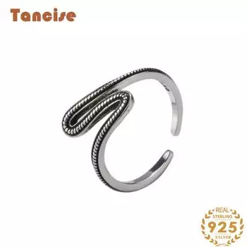 Танцизное классическое кольцо из стерлингового серебра 925 пробы, женские ювелирные изделия, свадебное обещание, подарок для вечеринки