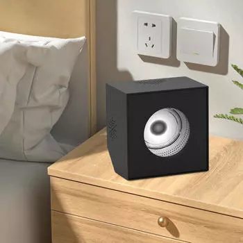 Танцующая ферромагнитная жидкость Музыка Ритм Лампа Жидкостный Динамик, Визуальный Звукосниматель Украшение Стола Звуковой Партнер чёрный