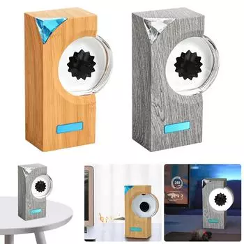 Танцующая феррожидкость с музыкальным ритмом Динамик с феррожидкостной жидкостью Творческий визуализатор звука с феррожидкостной жидкостью Настольная игрушка с феррожидкостной жидкостью для домашнего офиса жёлтый