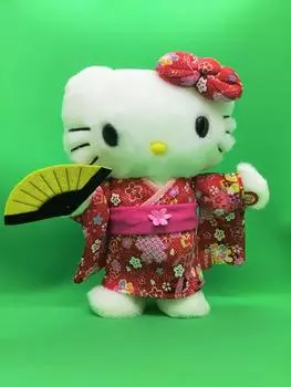 Танцующая голосом грива Hello Kitty японская кукла
