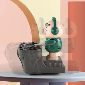 Танцующая игрушка-свинка со звуком и светом, интерактивный музыкальный опыт для детей 5 songs B