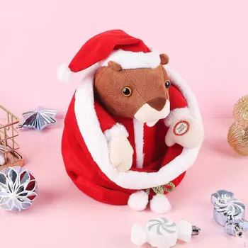 Танцующий поющий крот игрушка, плюшевая кукла, милая интерактивная обучающая электрическая музыкальная игрушка подарок для