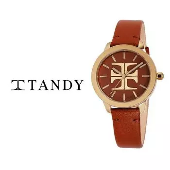 [Tandy] Фирменные современные классические женские кожаные часы T-1915 Выберите 1 из 3 типов, популярные корейские часы