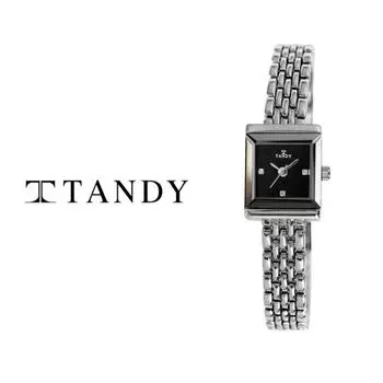 [Tandy] Luxury Women s Jewel Watch (Austrian Stone Type) T-4023 Black,Korean popular watches