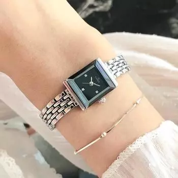 [Tandy] Роскошные женские часы с драгоценными камнями (Австрийский тип камня) T-4023 Выберите 1 из 3 типов — Бесплатная сумка для покупок [Tandy], популярные корейские часы