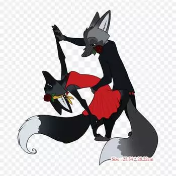 Танец кота, термопереносная печать, виниловые нашивки, наклейки для одежды, аппликации «сделай сам», моющиеся нашивки