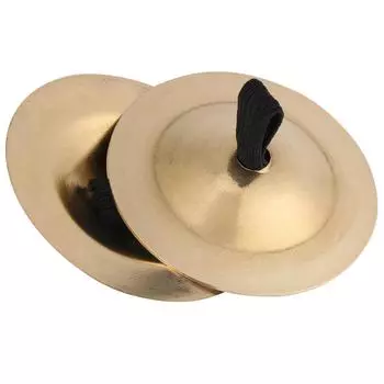 Танец живота Finger Cymbal Brass Zills Музыкальный инструмент Танцевальный аксессуар Одна пара
