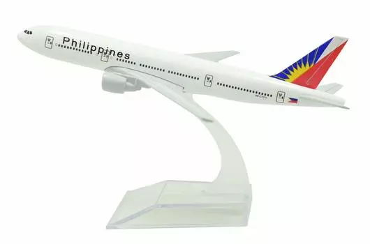 TANG DYNASTY 16 см филиппинские авиалинии Boeing B777 сплав самолет модель игрушка 1/400