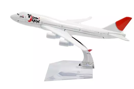 TANG DYNASTY 16 см японская авиалиния Boeing B747 сплав самолет модель игрушка 1/400 (ДЖАЛ)