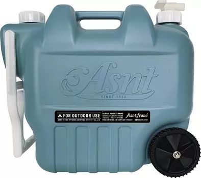 Танге Химическая промышленность Бак для воды Кемпинг Предотвращение стихийных бедствий ASNT WEELTANK 20 л Ретро Синий