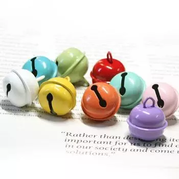 Tangerine Peel Pet Sundries Pendant Cat Dog South Korea Bell Small and Medium-Sized Dogs Teddy Bell Necklace Collar Ornament S-small Pink