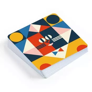 Tangram образовательный деревянный куб картинка сопоставление 3D 8 лет начальная школа нижний алгоритм форма блок DJECO куб логика 16 игрушка, головоломка, головоломка,