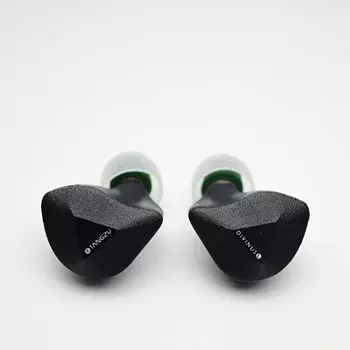 TANGZU x DIVINUS FUDU Balanced Connection Wired Earphones with Earpieces Black 4.4mm