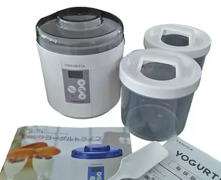 TANICA с имеющимися в продаже каспийским морем и кефиром йогурт натто и амазаке с контролем температуры Yogurtia Start Set White [Совместимый /