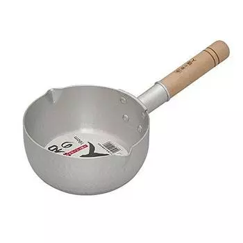 Taniguchi Metal Snow Flat Pot, Deep, 6.3 inches (16 cm), Made in Japan