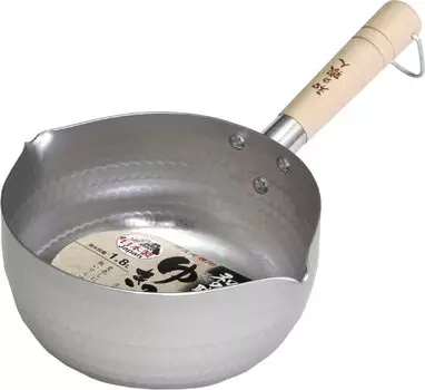 Taniguchi Metal Yukihira для газового огня, изготовленный в японском горшочке для варки мисо, только, 18 см, 1,8 л, Япония, легкий, посуда, суп,