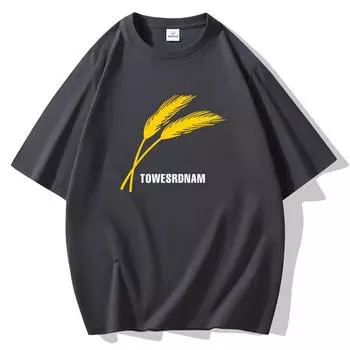 Tanisui S-5XL Мужская футболка из чистого хлопка с короткими рукавами Летняя повседневная футболка M