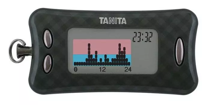 TANITA Activity Meter Calorhythm DIET Black AM-130-BK