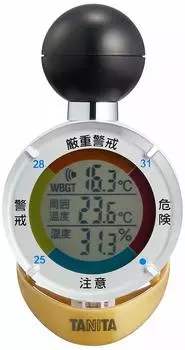 Tanita Black Ball Heatstroke Index Meter Digital Heatstroke Alarm TT-562GD