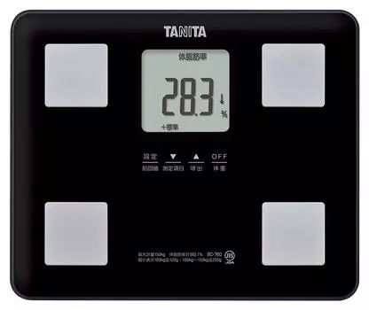 Tanita Body Composition Meter Easy measurement with Pita support with My Support function BC-760-BK (Black) function/Measurement