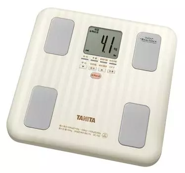 TANITA that measures the weight of your Pita that accurately measures the weight of the person riding on Body Composition Meter Inner Scan Ivory [With
