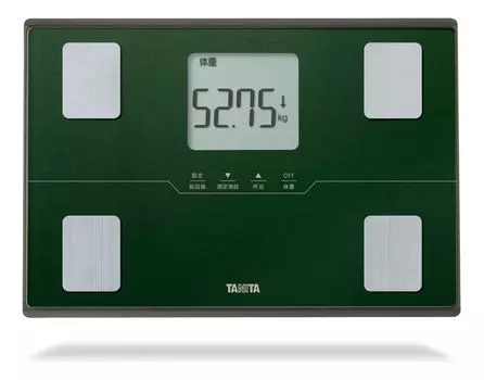 Tanita Weight Scale Body Composition Meter 50g Green GR Fat Fat Bone to BC-315 [Body Percentage/Visceral Level/Muscle Mass/Basal Metabolism/Internal