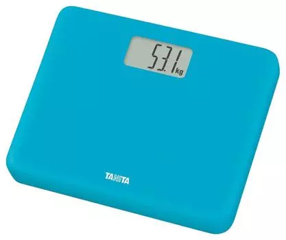 Tanita Weight Scale Small Blue BL Powers on just by riding B5 size HD-660 Approx.