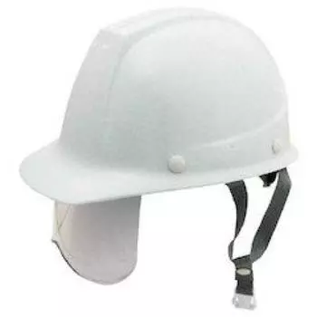 Tanizawa Airlight, оснащенный защитным шлемом 101J-SH-W1-J белый